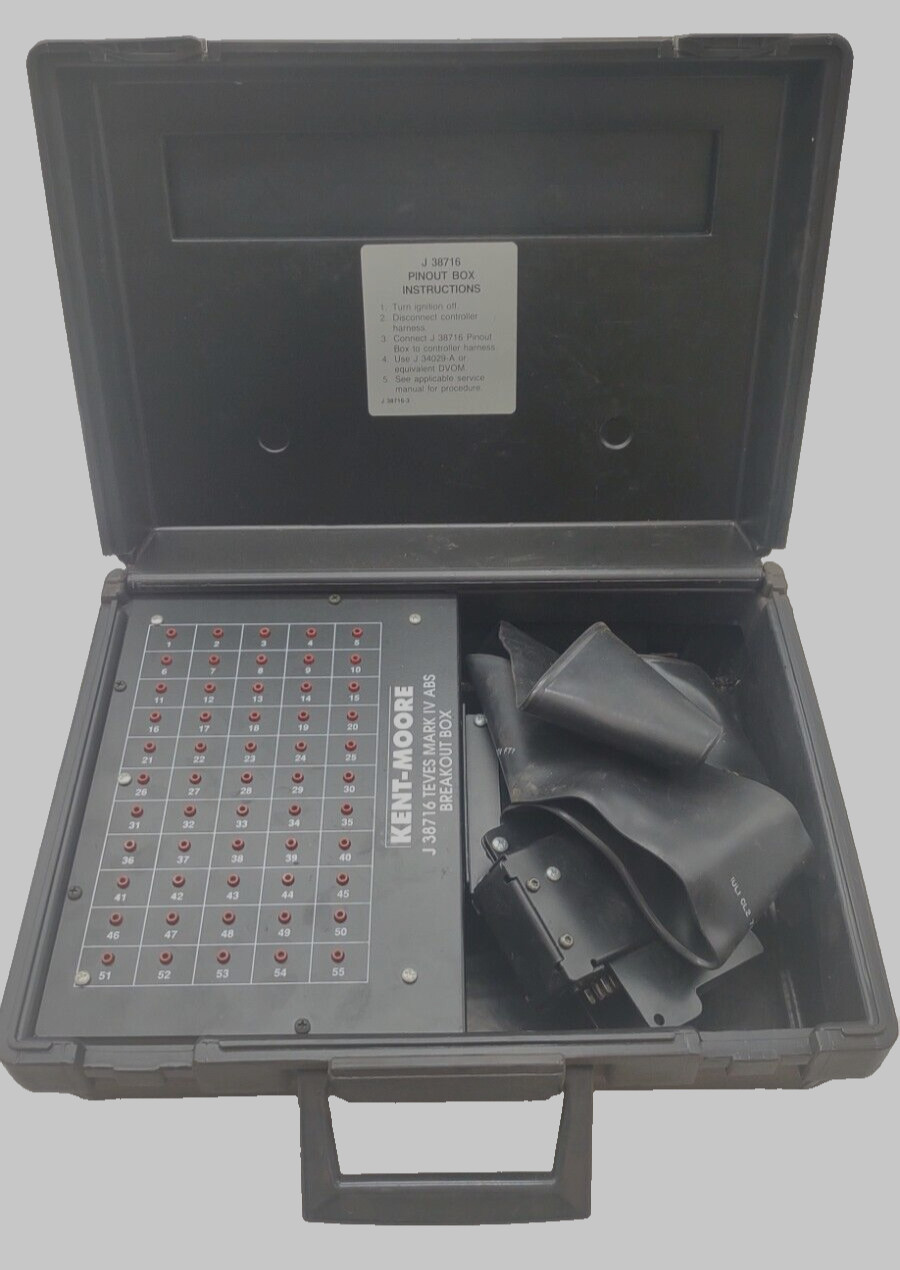 Kent Moore KM GM J-38716 Teves Mark IV ABS Breakout Box SKUA