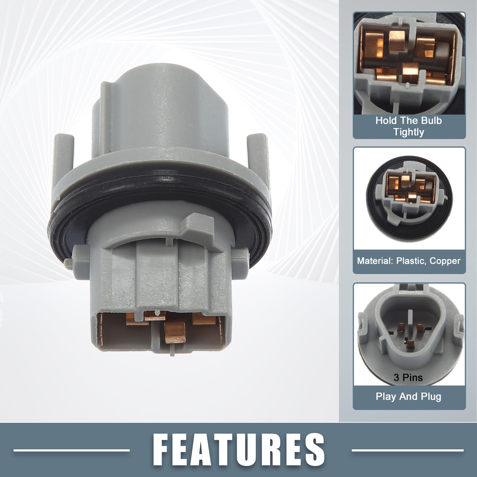 Turn Signal Light Bulb Socket Holder 26243-9B91A for Nissan Altima 2009-2022