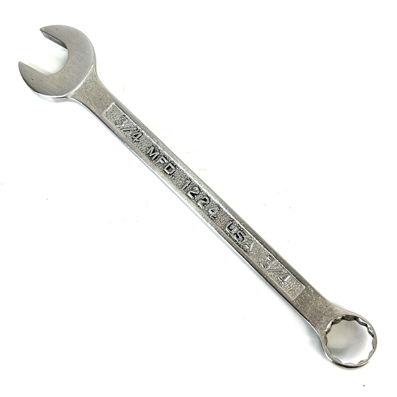 Vintage PLOMB 1224 Combination Wrench 3/4″ Pebble Finish – used