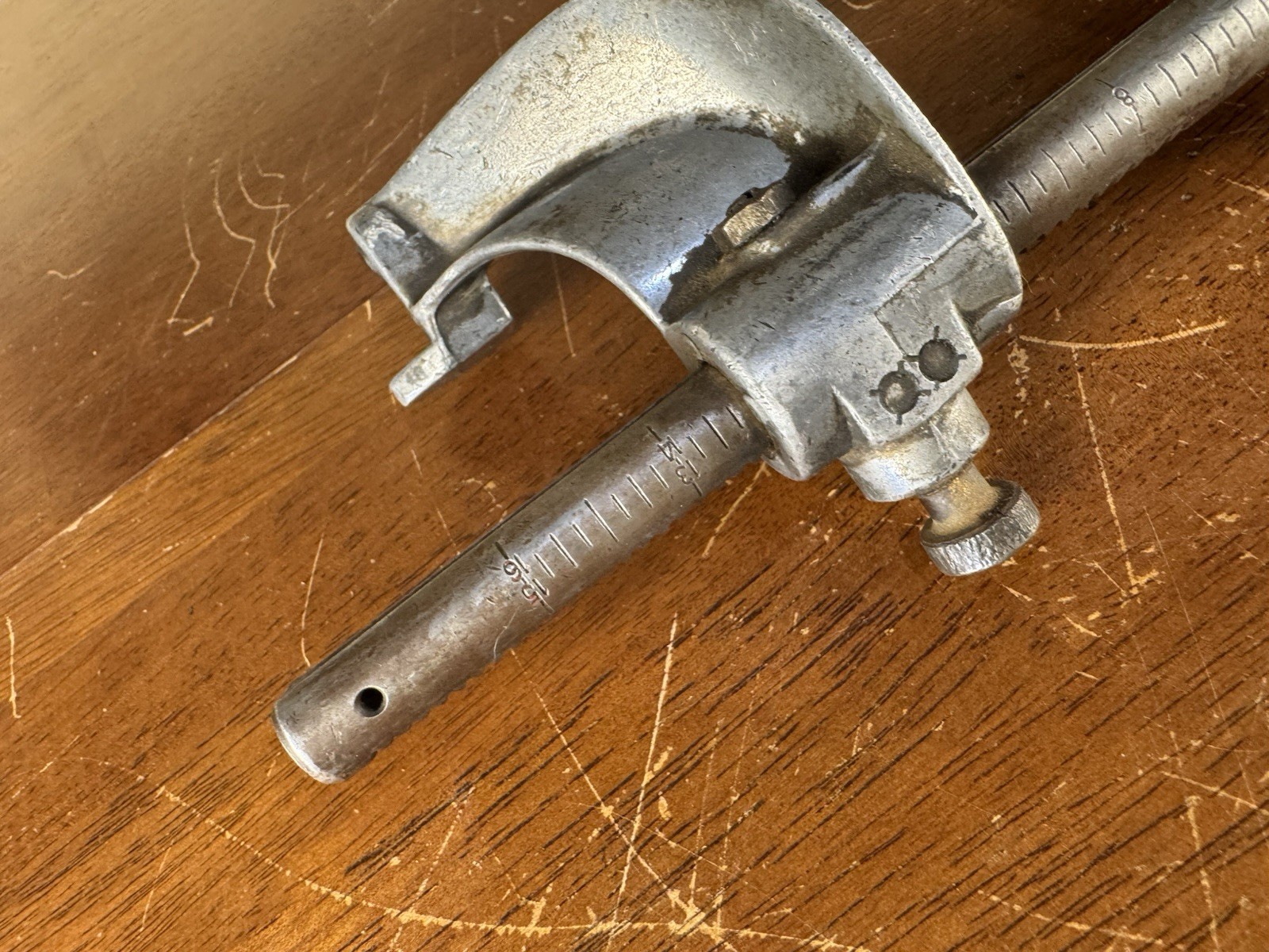 AMMCO 8500 Safe-Mike Brake Drum Micrometer Gauge USA Vintage Tool