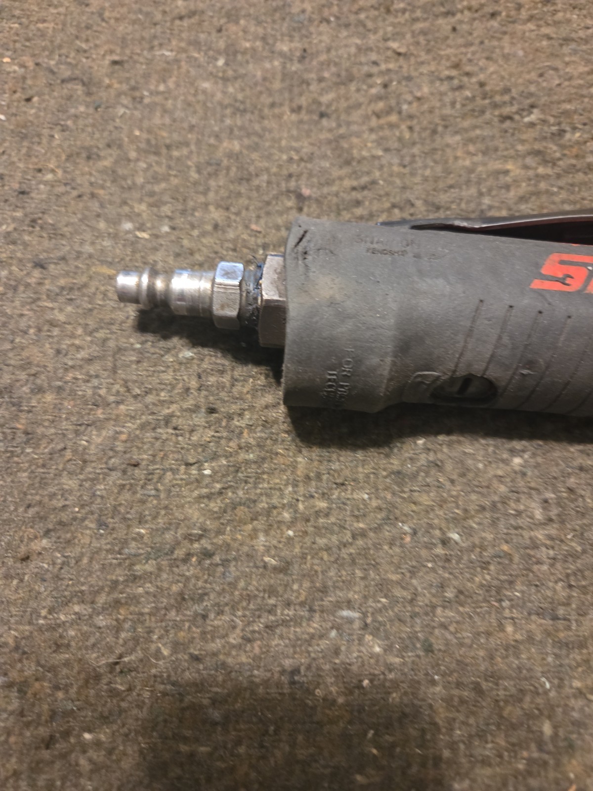 Snap-On PT410 Heavy Duty Right Angle Pneumatic Die Grinder As Is See Description