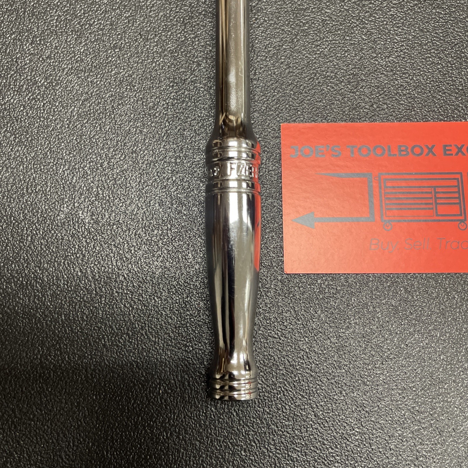 Snap-on Tools USA NEW 3/8″ Drive Chrome Handle Gearless Round Head Ratchet FZERO