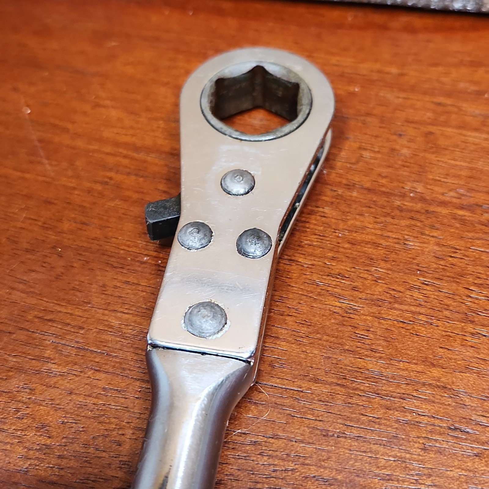 Snap-on Ratchet Wrench 6 Point 3/4″ Drive Knurled Handle 7 3/4″ R720SH USA