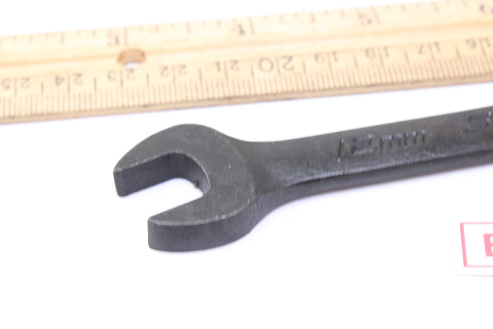 Snap-on GOEXM12B 12mm 12 Point Metric Black Oxide Short Combination Wrench USA
