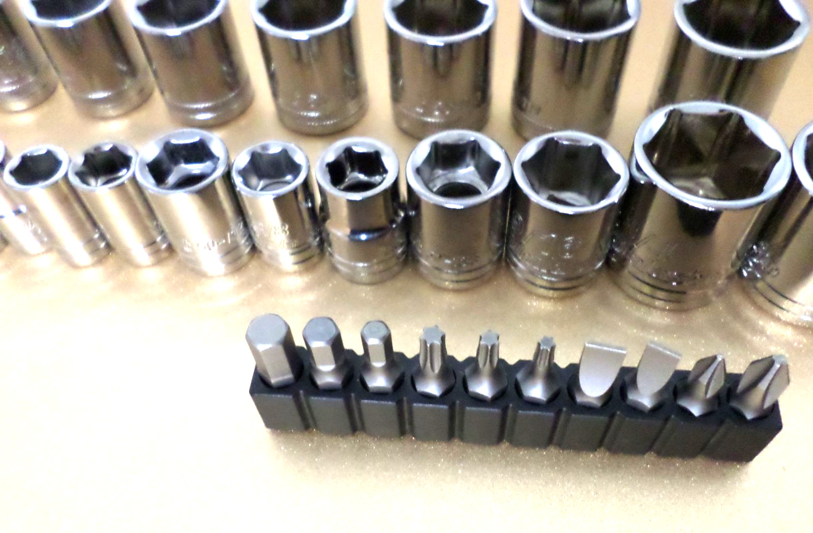 New Duralast 22pc Mixed Socket Lot, Shallow 6pt SAE Metric, Pay What You Want!