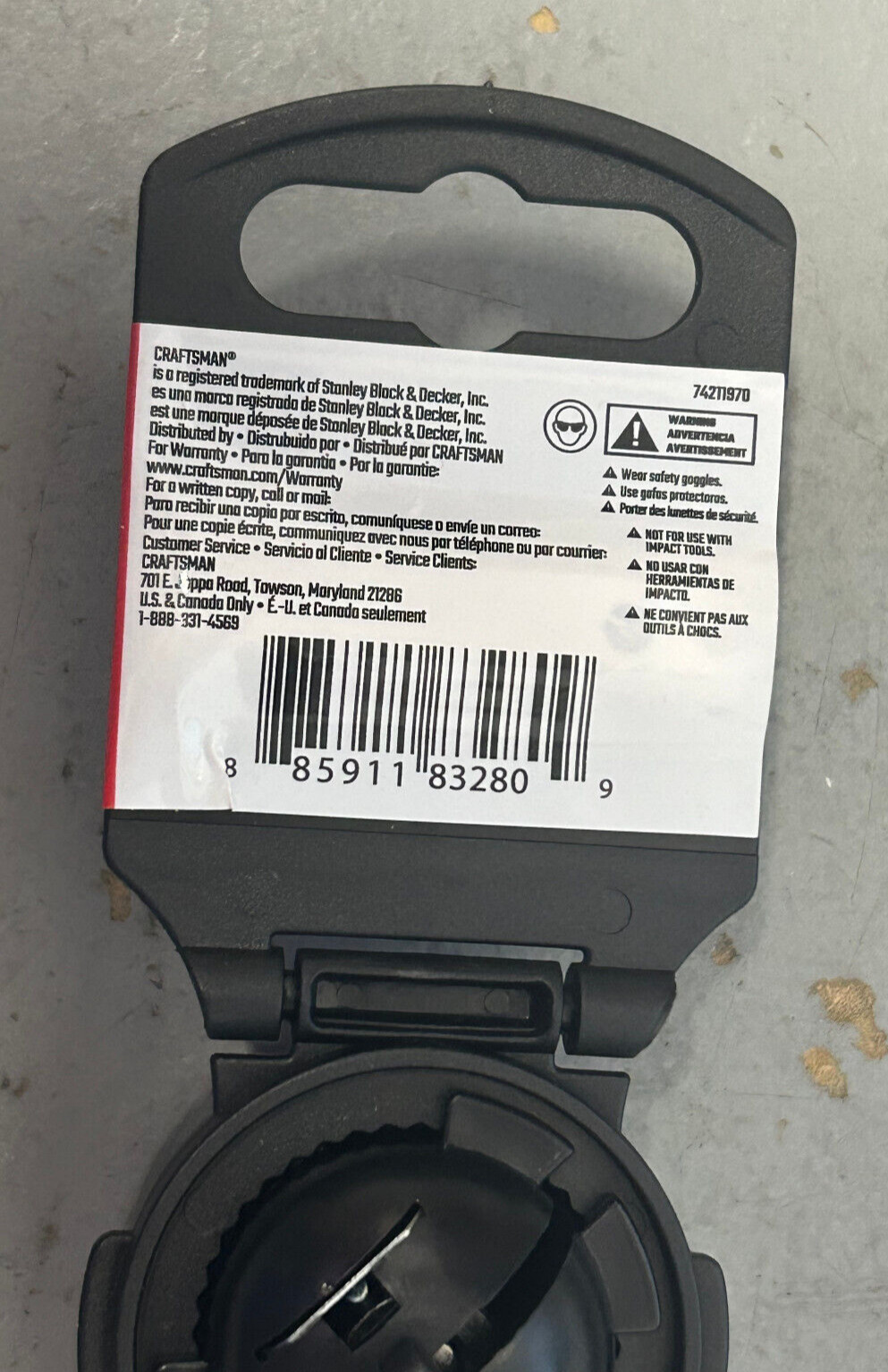 Craftsman CMMT86723 1/2″ Drive 72-Tooth Low Profile Ratchet