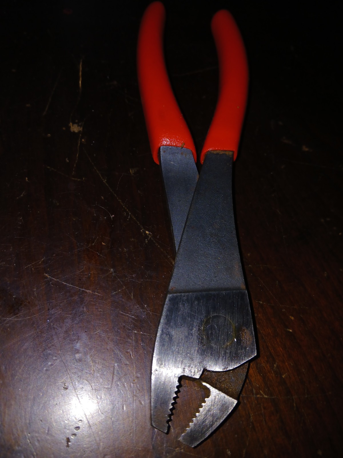 Snap-On Tools USA 208BCP Battery Terminal Pliers Side Mount USA Red Grip