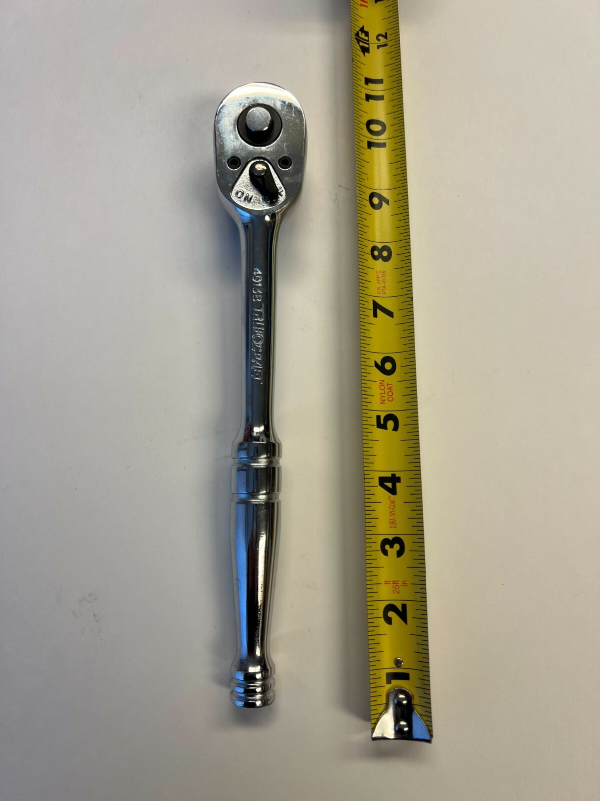 TRUECRAFT Reversible Ratchet 1/2″ Drive Pear Head 40138
