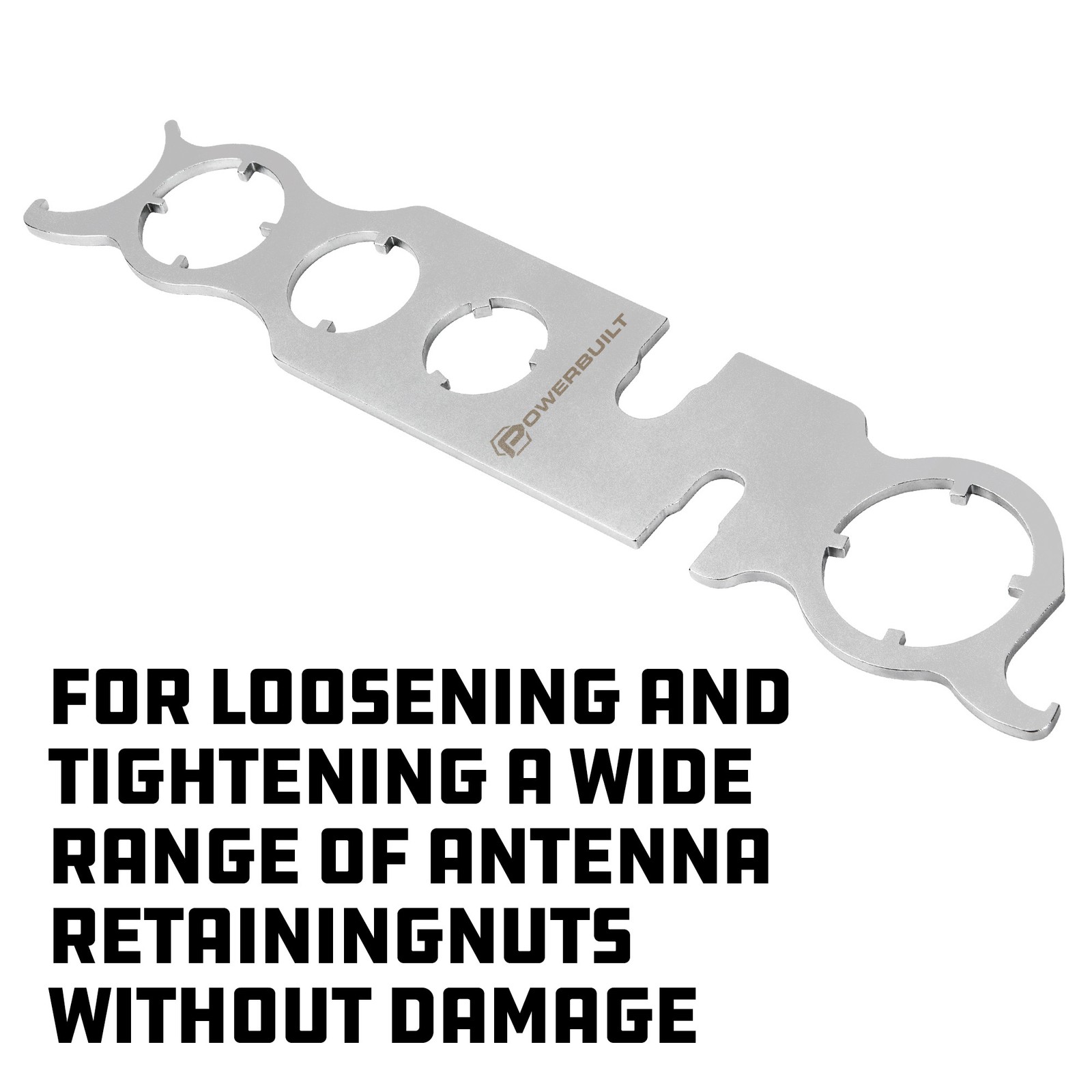Powerbuilt 2 IN 1 ANTENNA WRENCH ( V2 ) – 643155GCT