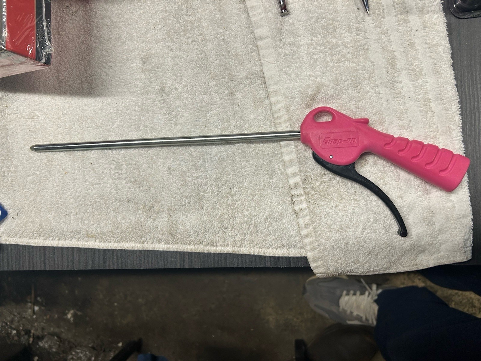 Snap On 300mm Tube Blow Gun PINK RARE NEW