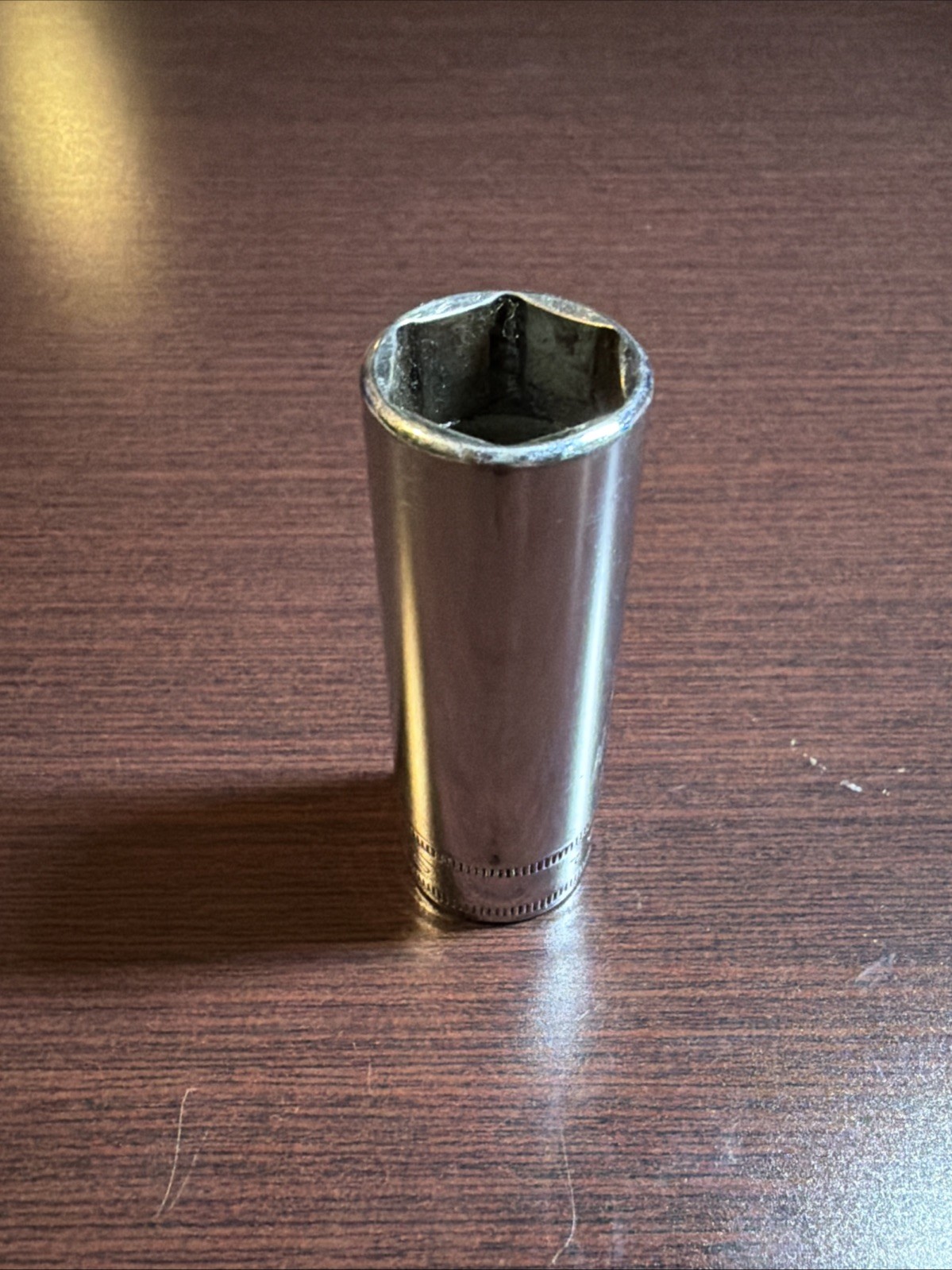 Snap On 3/8″ Drive 6-Point 17mm Deep Chrome Socket SFSM17