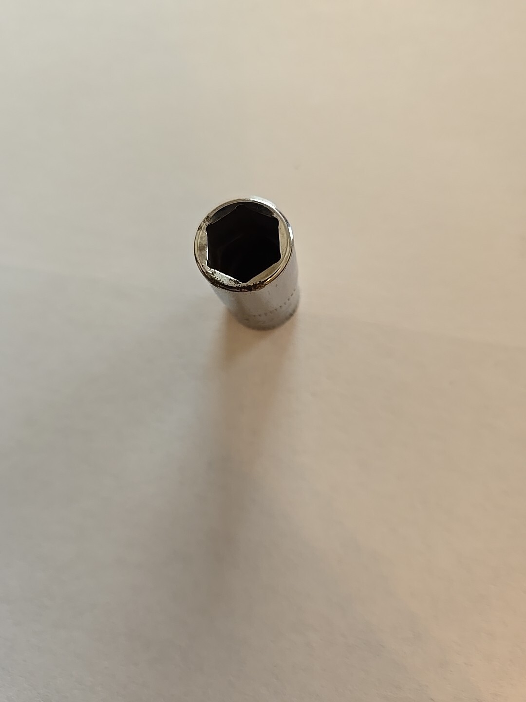 Snap On 1/4″ Drive 9MM 6PT Shallow Chrome Socket TMM9