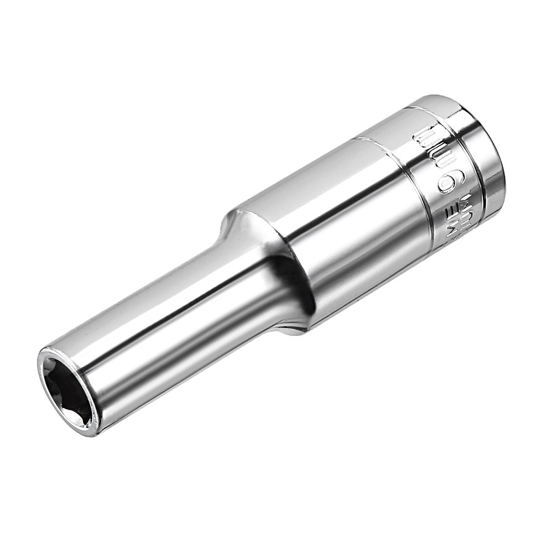 uxcell 1/2 Inch Drive 9mm 6-Point Deep Socket Metric Cr-V Polishing