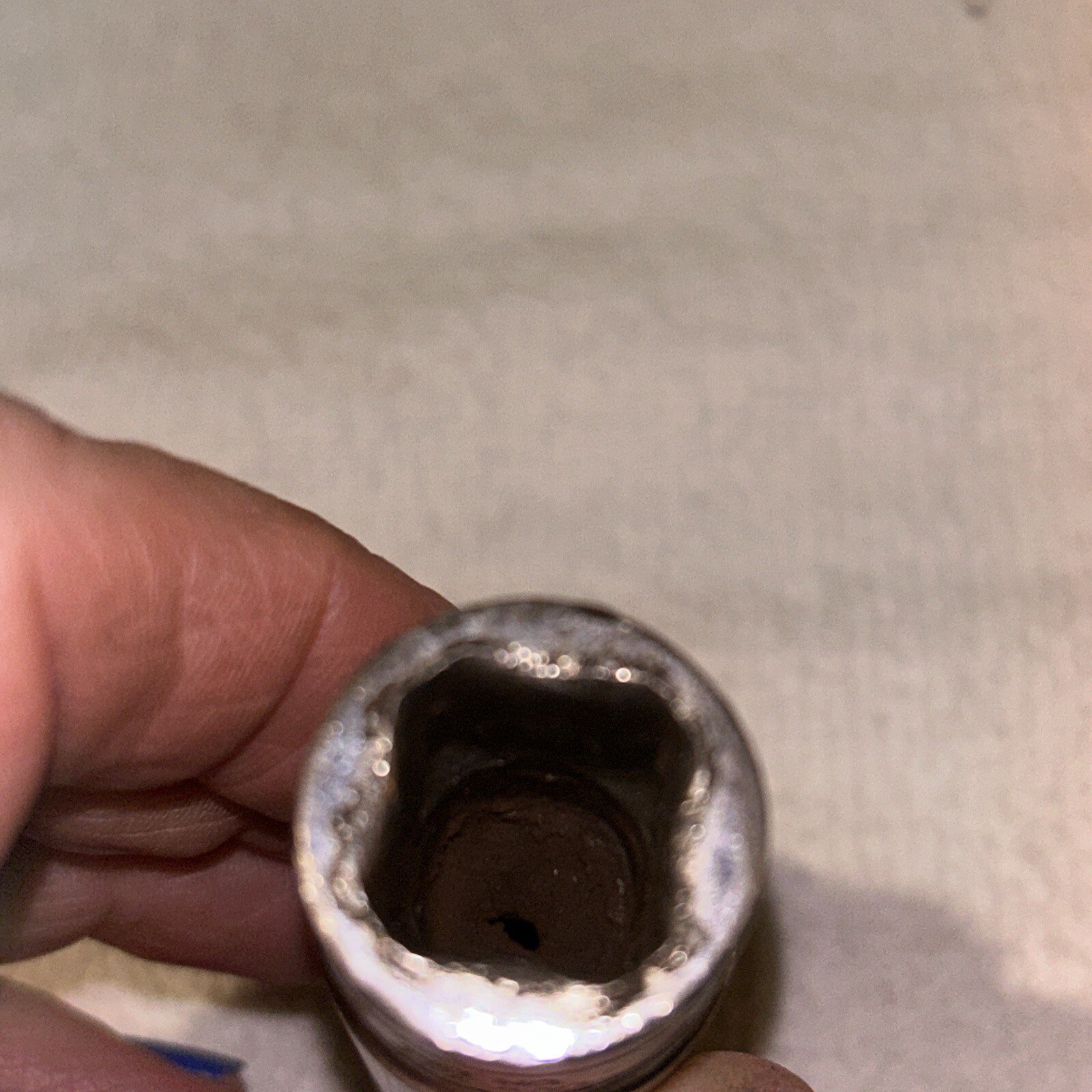 VINTAGE Snap-on Tools USA 1/2″ Drive 11/16″ SAE Deep 6 Point Chrome Socket TS221