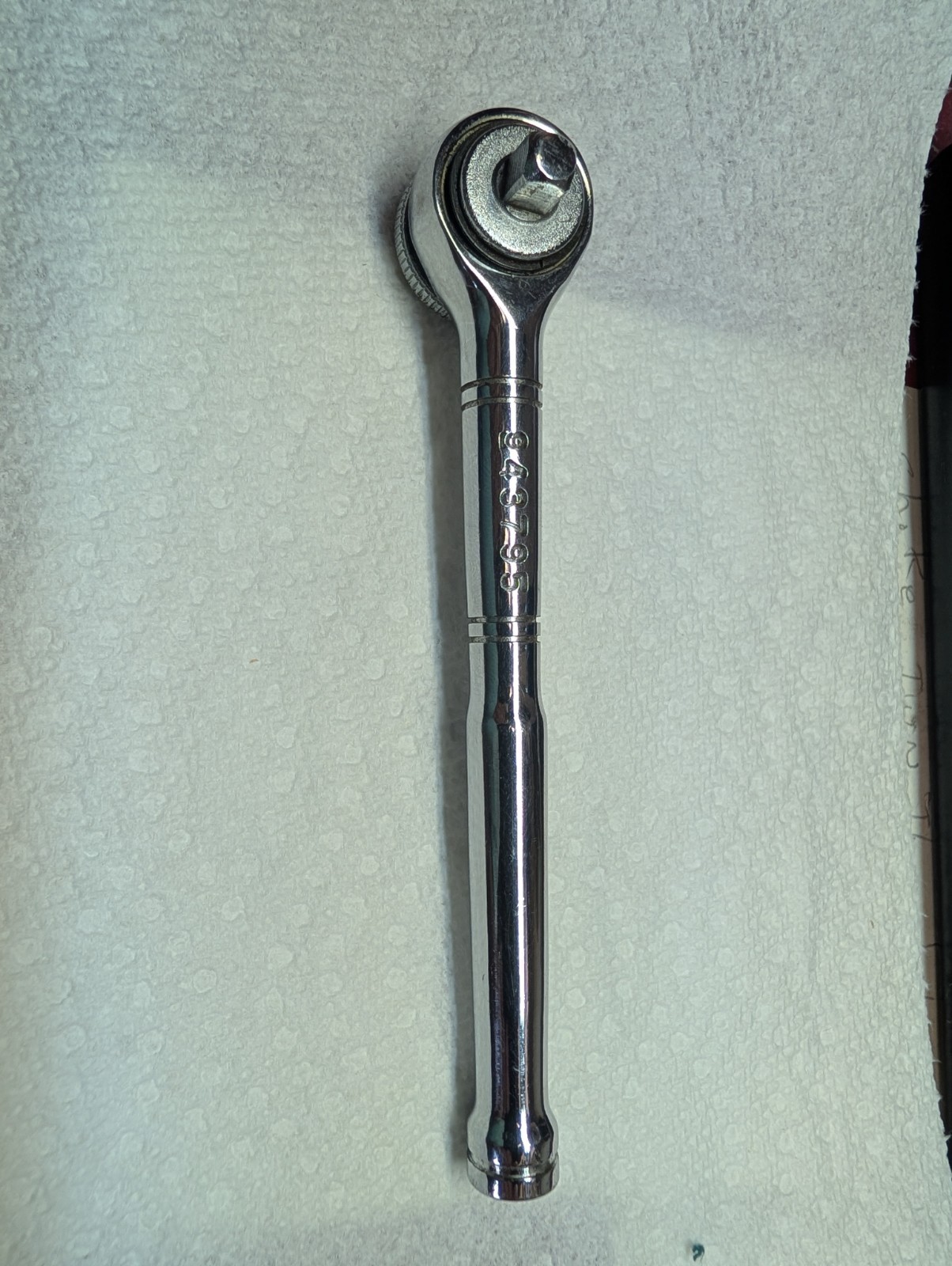 Craftsman 1/4 Drive Ratchet Tri Wing Thumb Wheel 43795