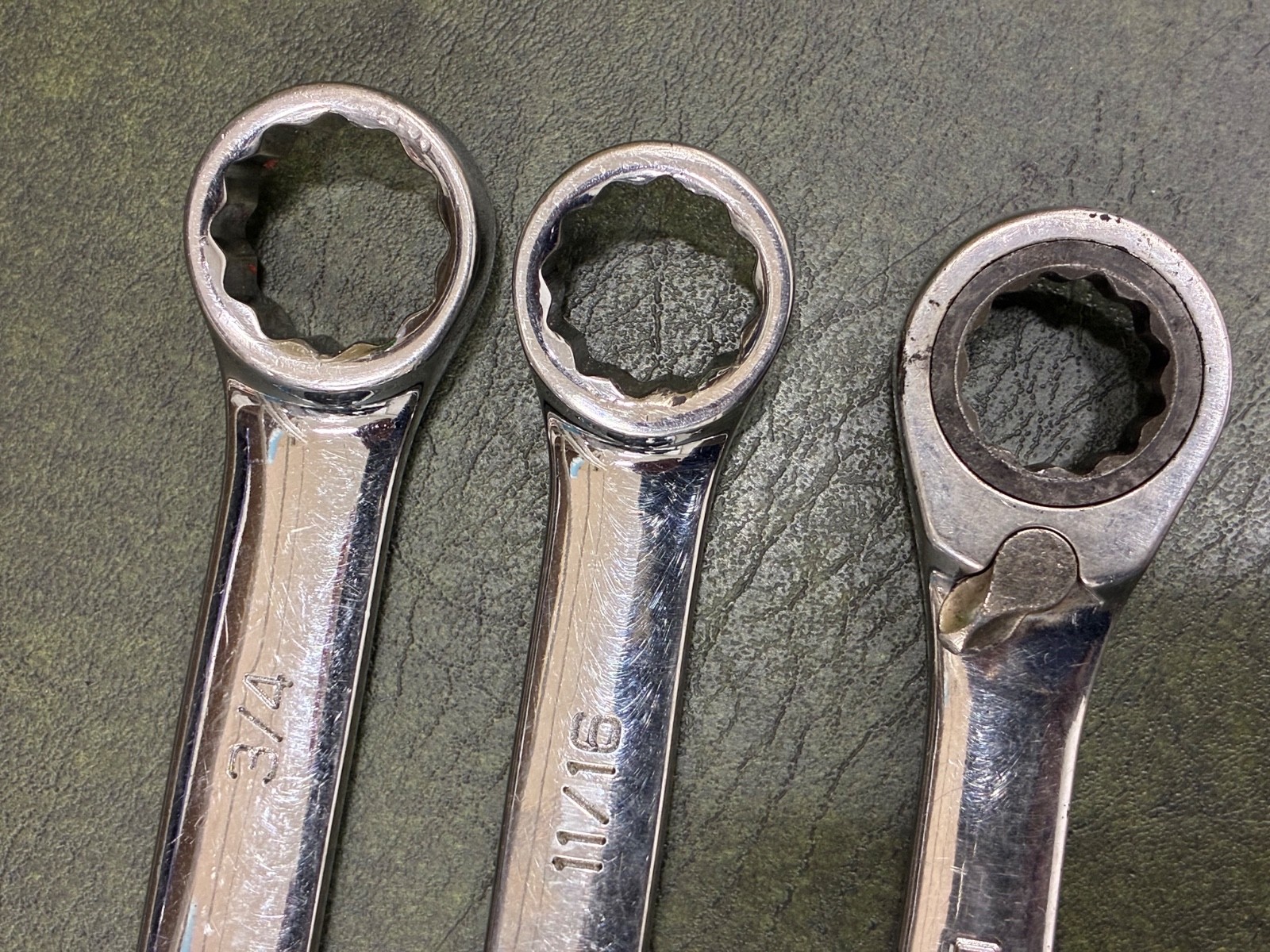 Armstrong USA Combination Wrench Set 8pc Smaller Sizes 5/16″ to 3/4″ – Good Used
