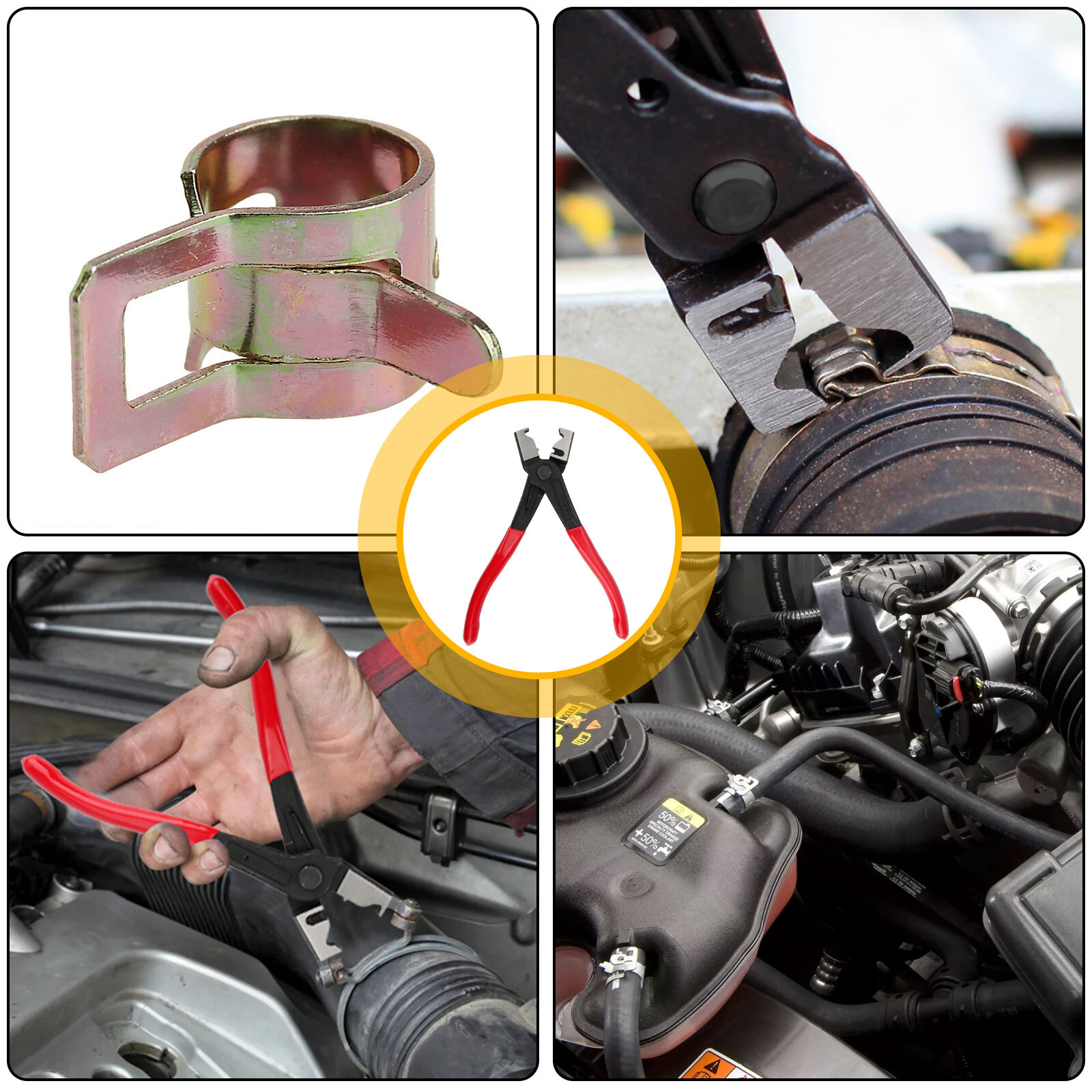 Hose Clamp Plier Clic & Clic-R Type Practical Collar Pliers CV Boot Clamp Tool
