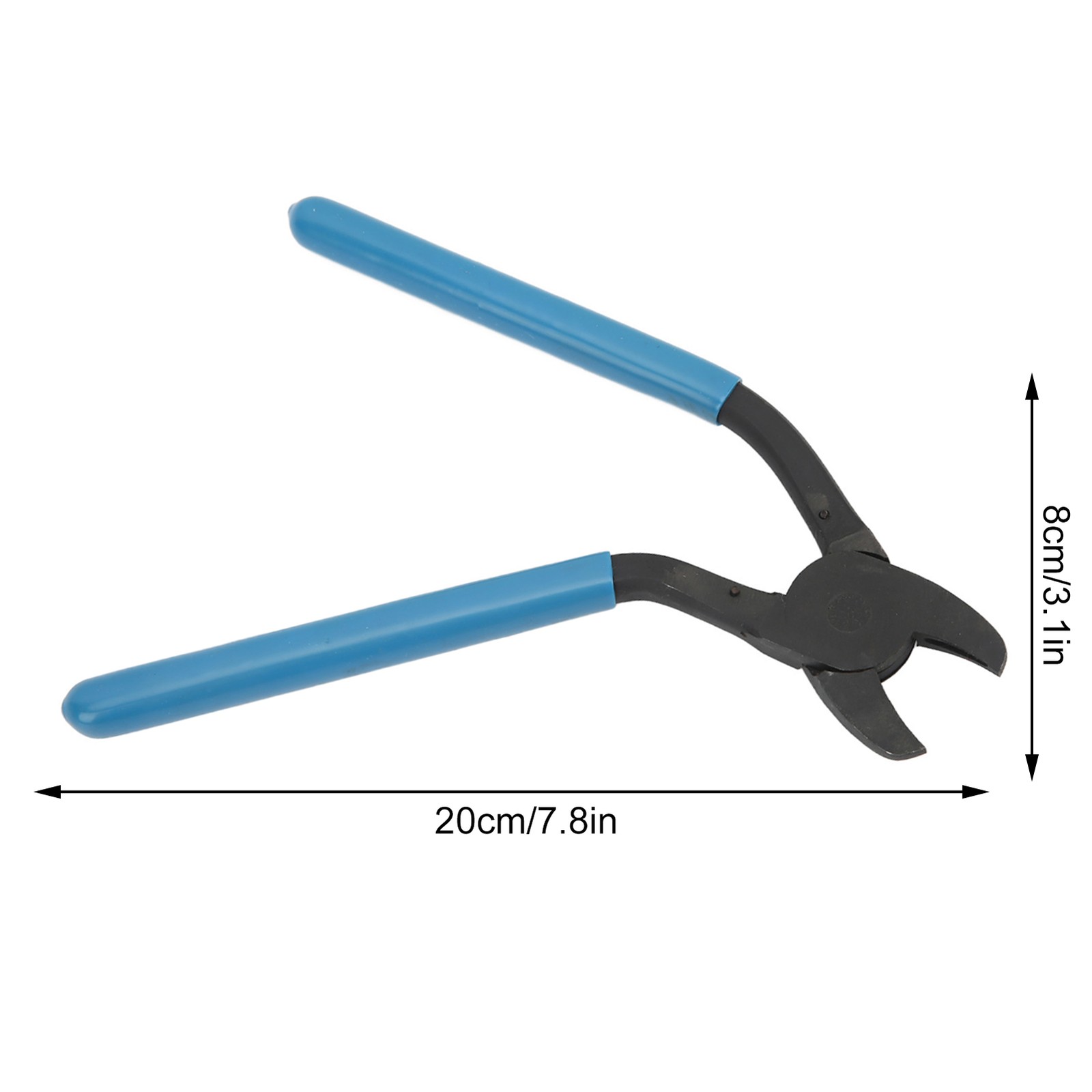 Hog Ring Plier Bent Head Curved Open Angled Removal Install Repair Tool For