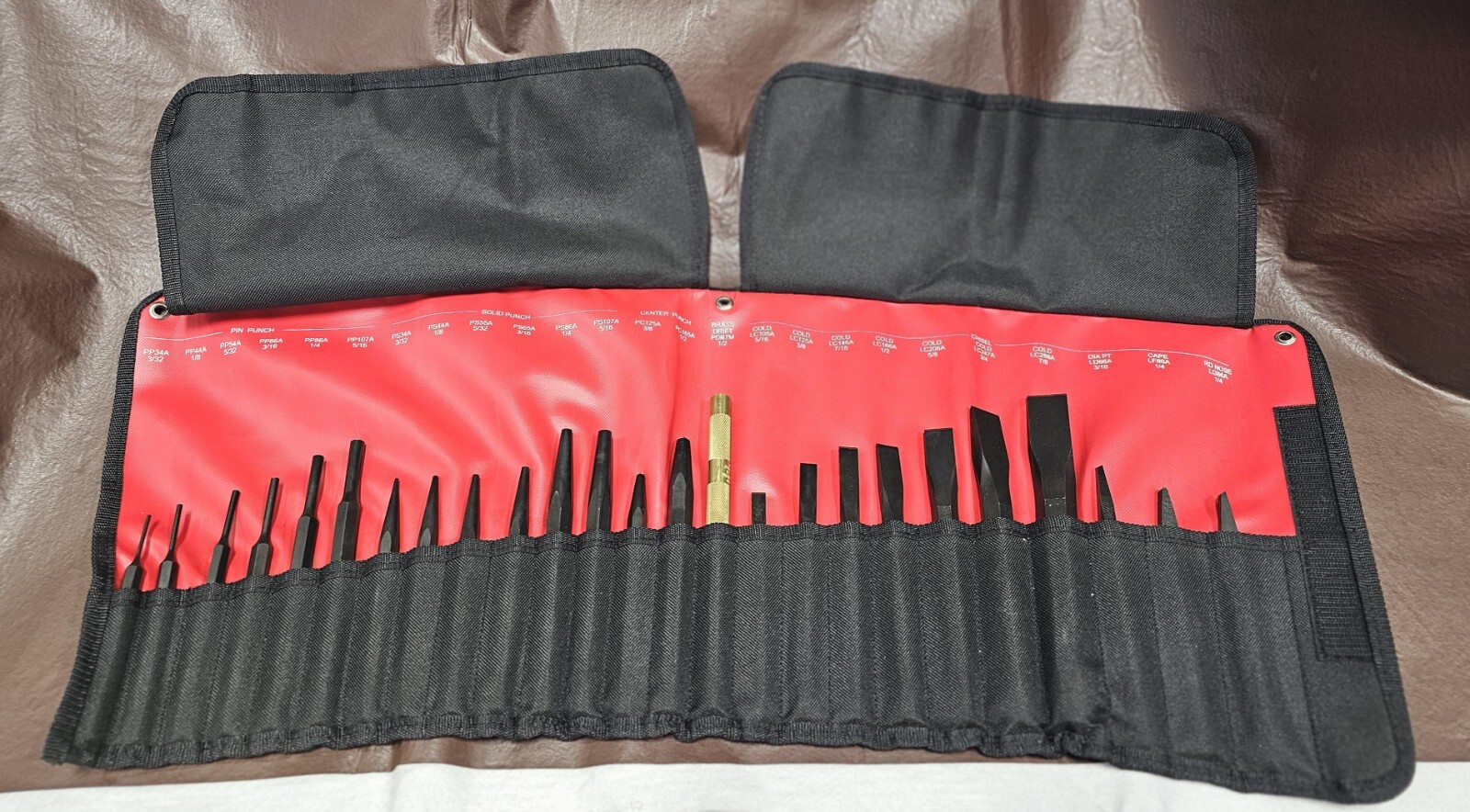 MATCO SPL25KA2, 25 PIECE MASTER PUNCH AND CHISEL SET, NEW OPEN BOX,FREE SHIPPING