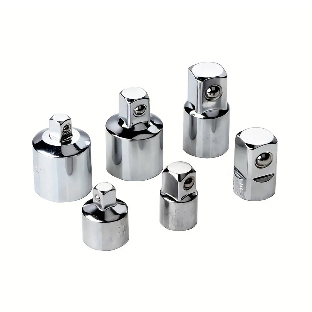6Pcs Impact Adapter Reducer Socket Converter Set 3/4 1/4 3/8 1/2″ Female to Male