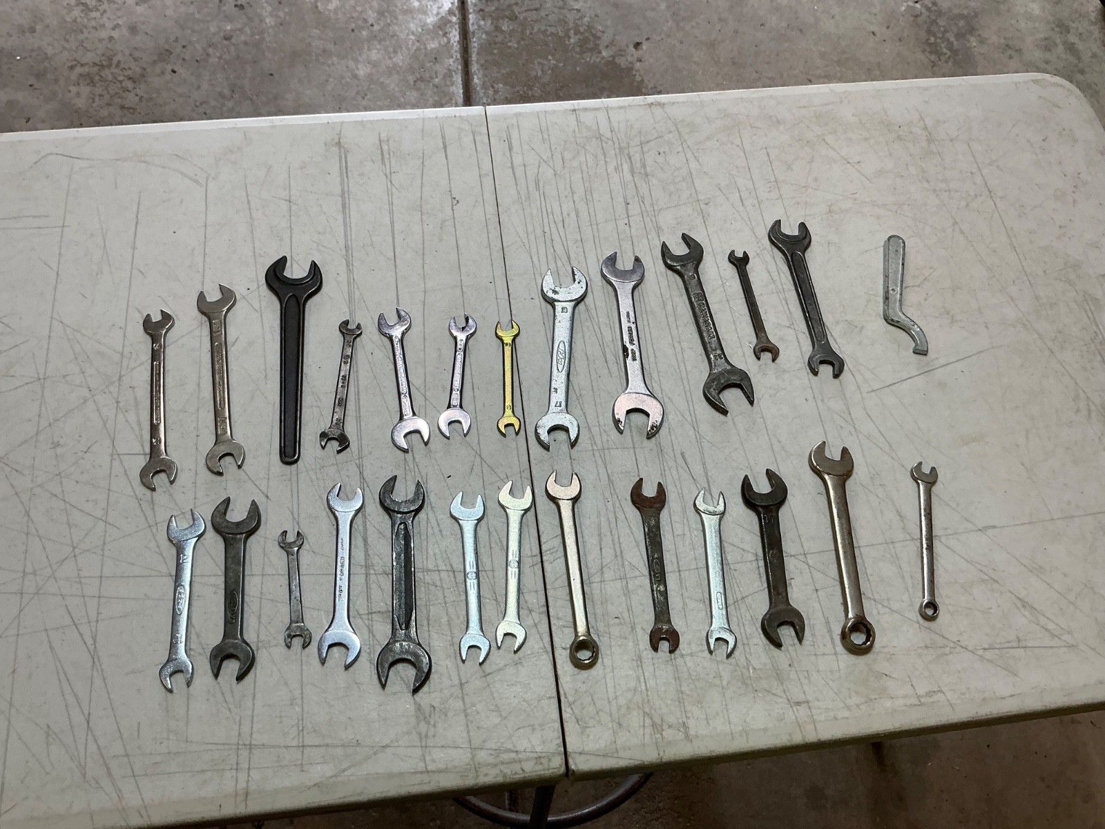 26 asst Car/motorcyle wrenches (HM, DIN, etc) all for $50 OBO free shipping