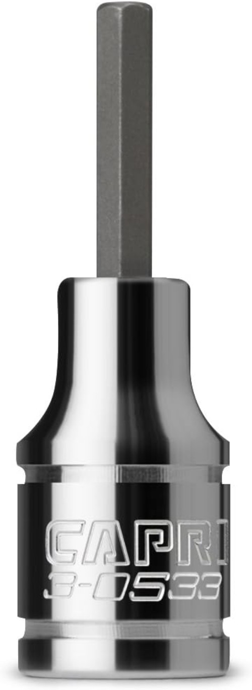 3mm Hex Bit Socket, 1/4 Drive – Exceptional Strength, Corrosion-Resistant