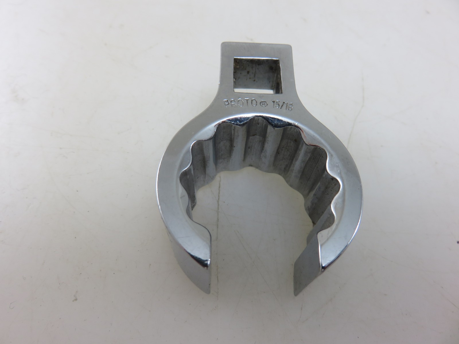 Proto Line Flare Nut Crowfoot Wrench 15/16″ 12pt 3/8″ Dr.