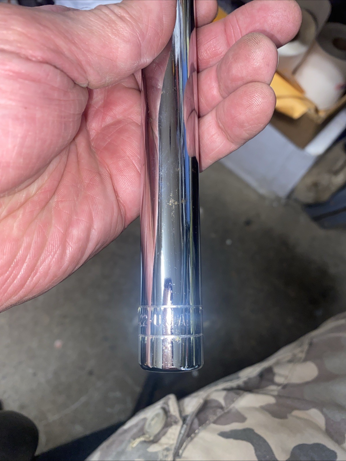 S-K Hand Tools, Part#4422, 3/8″ Dr., 6pt., 10″ Long 5/8″ Spark Plug Socket