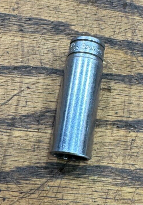 Snap On 3/8″ Drive 1/2″ 12 PT Deep Chrome Socket ~ SF 161 ~ Snap-on Tools