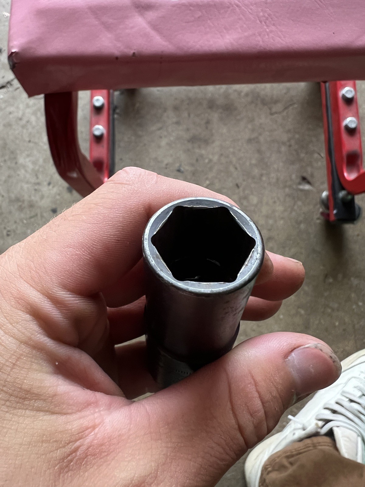 Blue-Point / Snap-on LSR1250 Thin Wall Lug Nut Flip Socket 19mm & 21mm 1/2