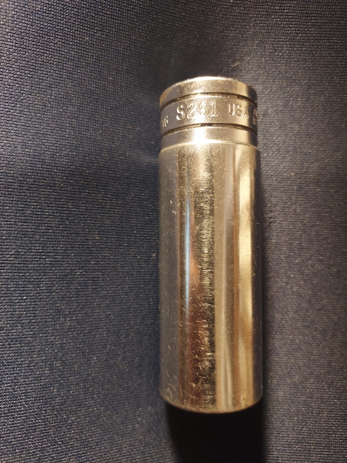 Snap-on 13/16″ Socket Deep Well 1/2″ Drive 12 Point S-261 USA Chrome