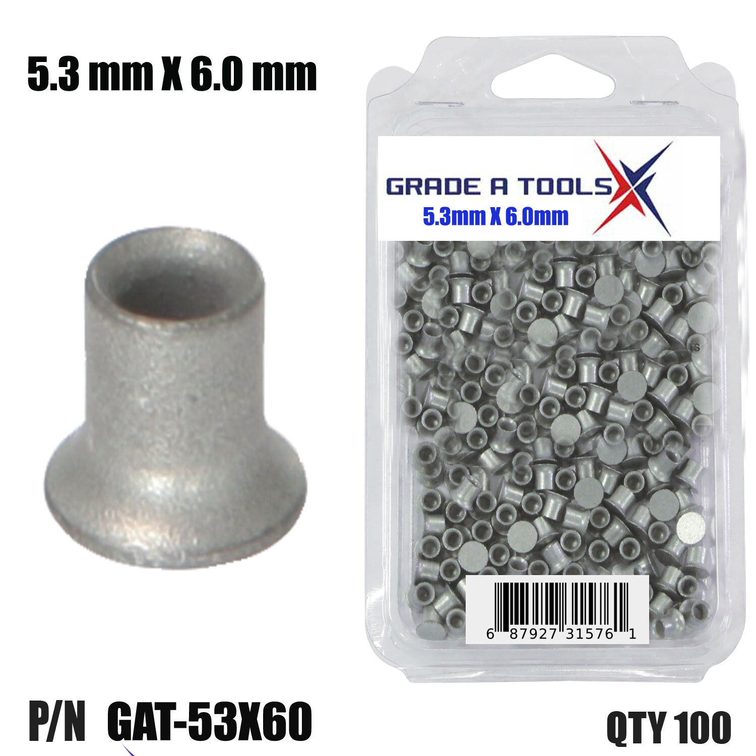 Self Piercing Rivets – Aluminum Collision Repair – Boxes of 100