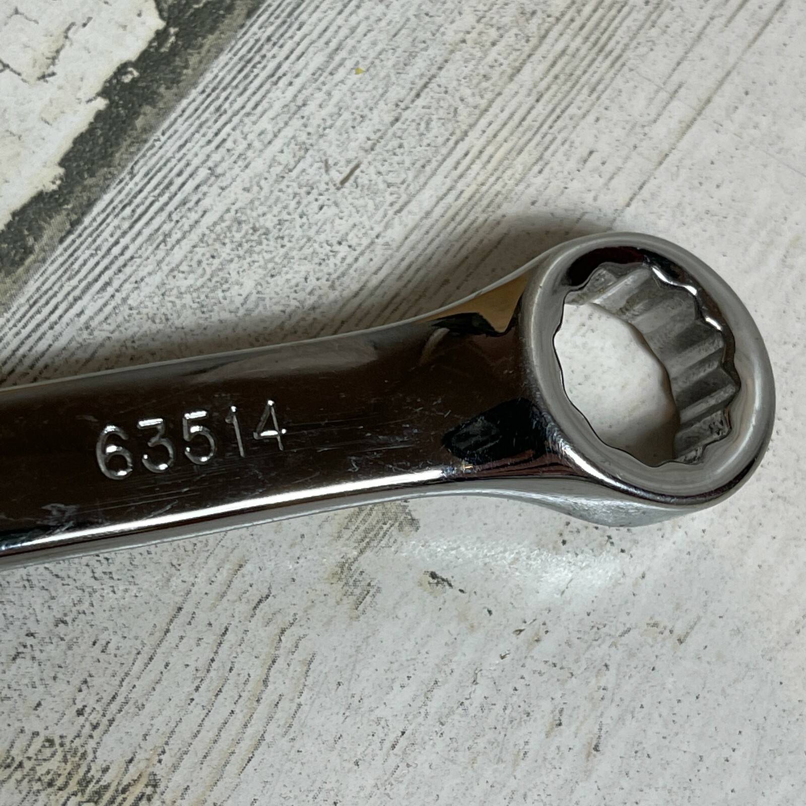 U.S. ARMY SURPLUS – KD 14MM COMBINATION WRENCH 12pt 63514 MADE IN USA Polished