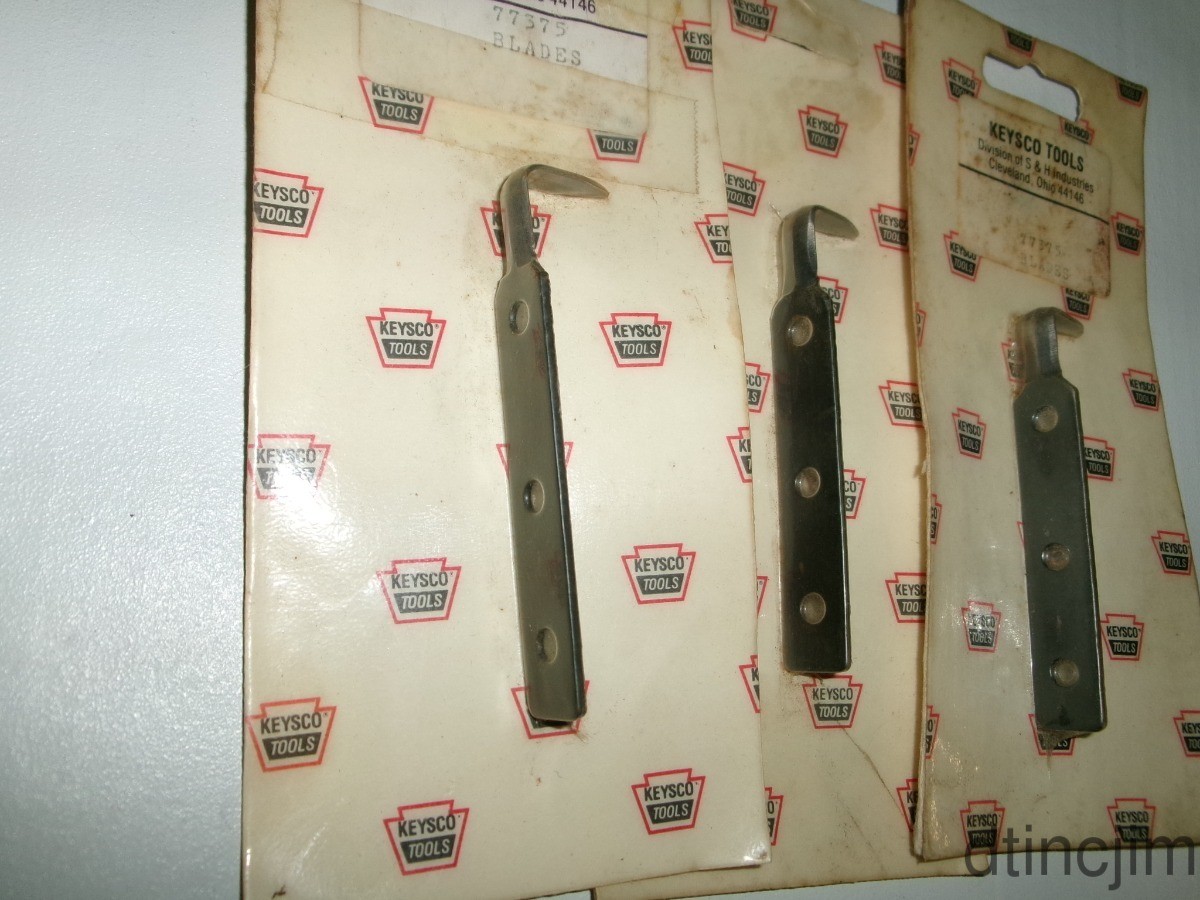 Keysco Tools 77375 Replacement Blades 3Pc. for Windshield Replacement Tool