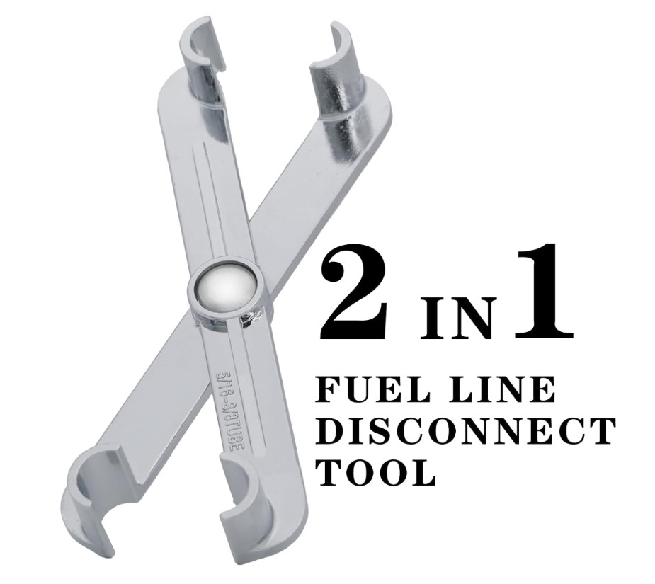 Metal Fuel Line Disconnect Scissor Tool 3/8 5/16 AC Heater for GM Ford Mazda New