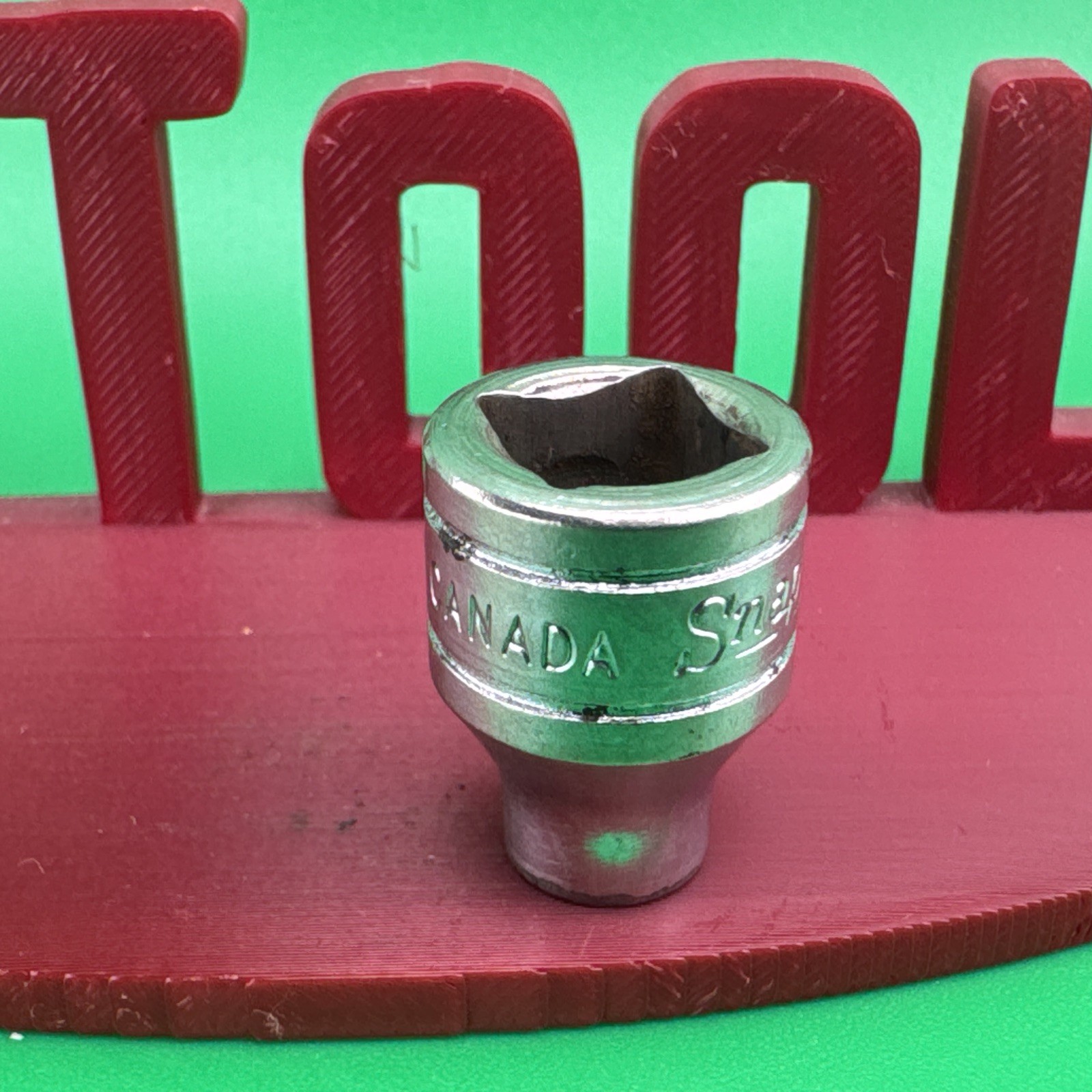Snap On FS081 3/8″ Drive 6-Point SAE 1/4″ Shallow Chrome Socket 1