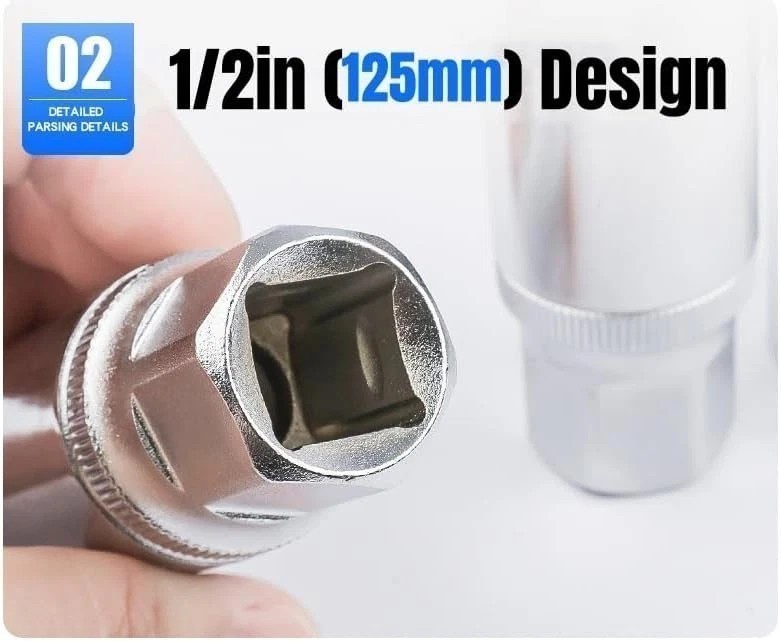 4pcs Socket Stud Screw Remover Extractor Installer Roller Bearing 6, 8, 10, 12mm