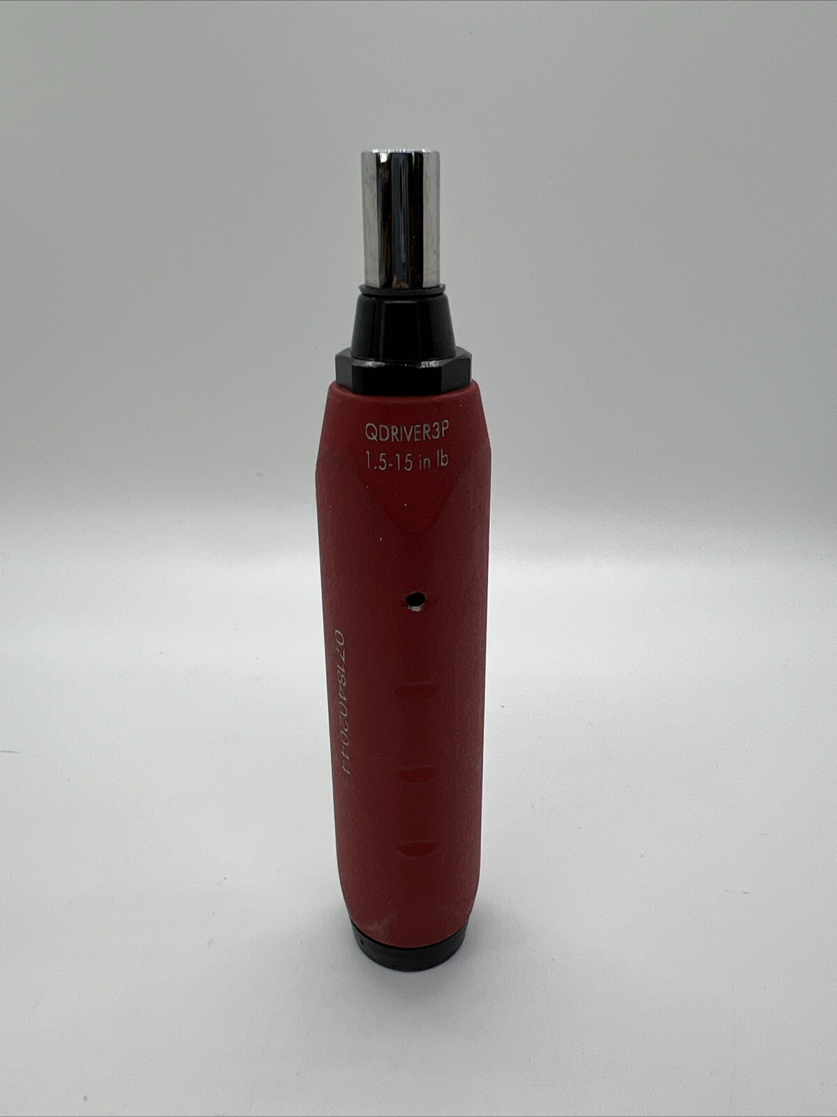 Snap On QDRIVER3P 1/4″ Hex , Preset Torque Wrench 1.5-15 in-lb, Screwdriver Bit.