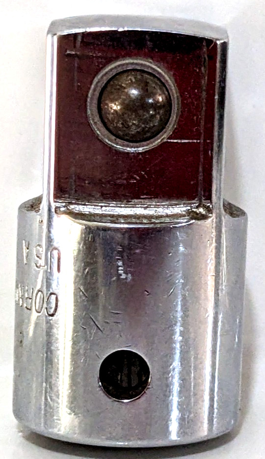 Cornwell Tools A35 1/2″ Female to 3/4″ Male Socket Adapter Chrome USA Made