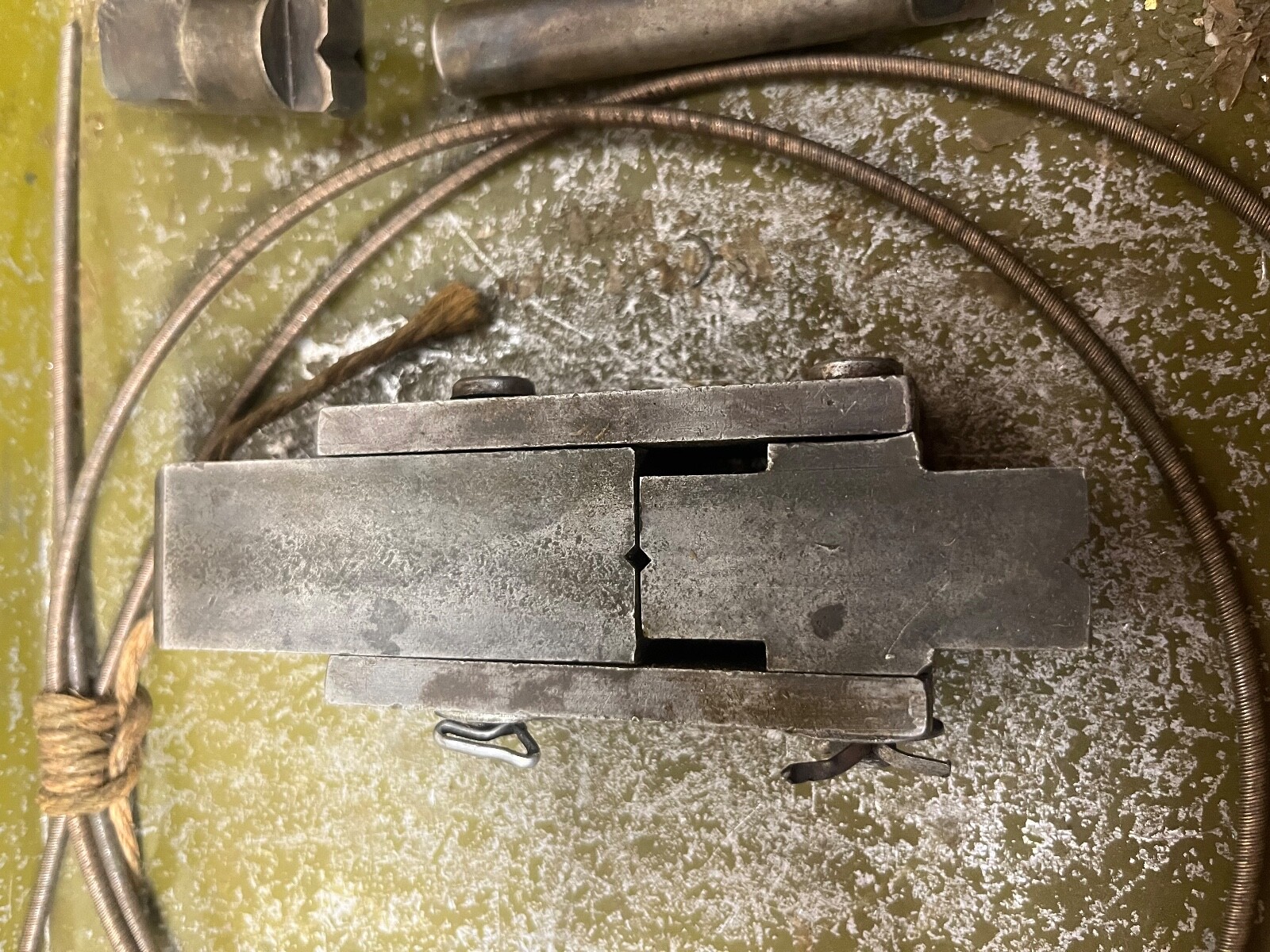 Continental Automotive Flexible Shaft Swage Block Tool 1930’s Stewart Ford Dodge