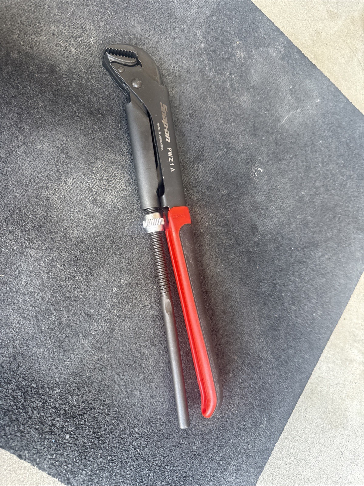 For Snap-on 13″ Long 1-3/4″ Jaw Soft Grip Adjustable Pliers Wrench (PWZ1A)