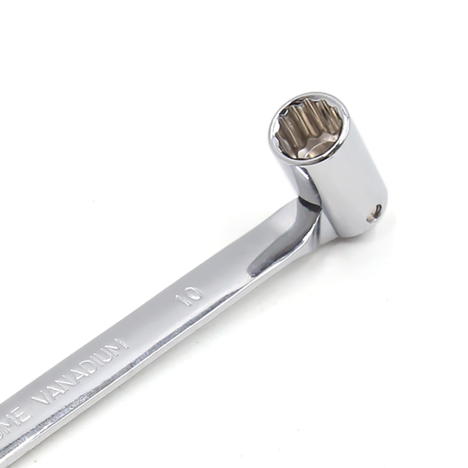 Universal 10mm Swivel Head Combination Socket Spanner Wrench Car Tool Pack of 1