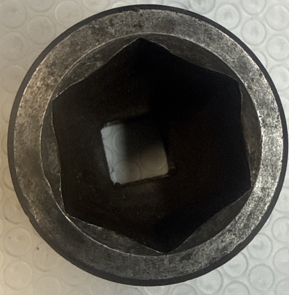 Wright Tools 1-1/2″ 6PT 3/4″ Dr Impact Socket #6848 USA Made Lightly Used