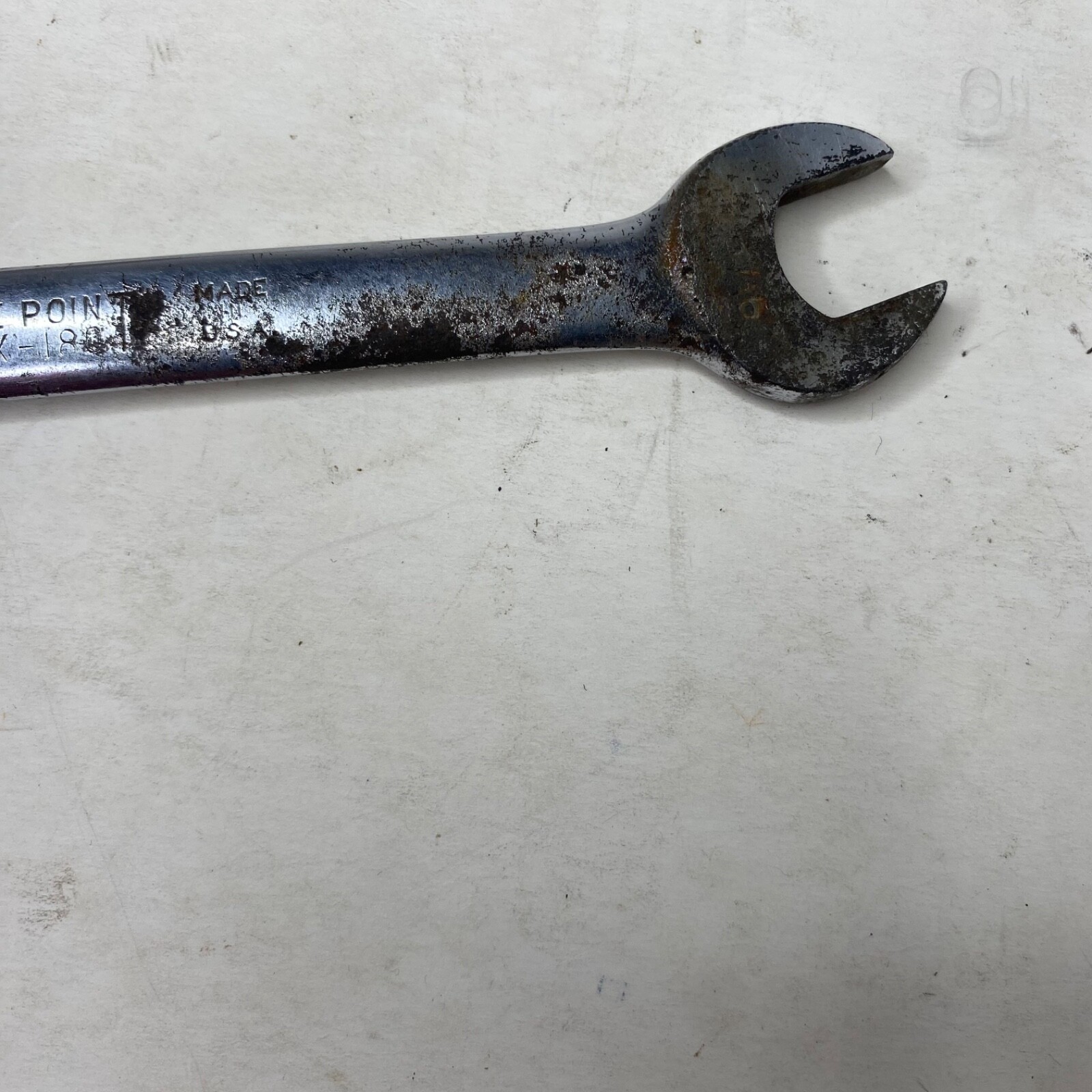 Blue-Point Lot OEX20 5/8″, + OEX-180 9/1 12-point Combination Chrome Wrench USA