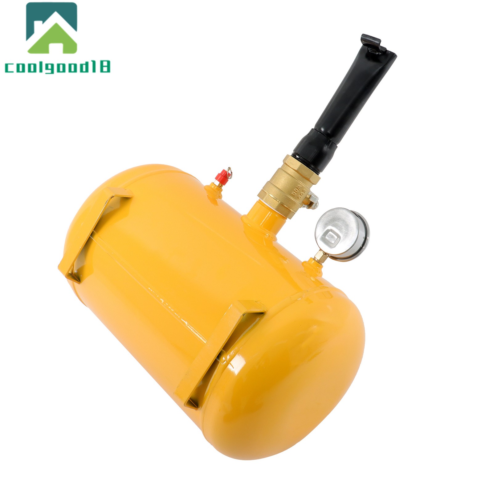 Yellow 5 Gallon 145 psi Heavy Duty Air Tire Bead Seater Blaster Seating Tool