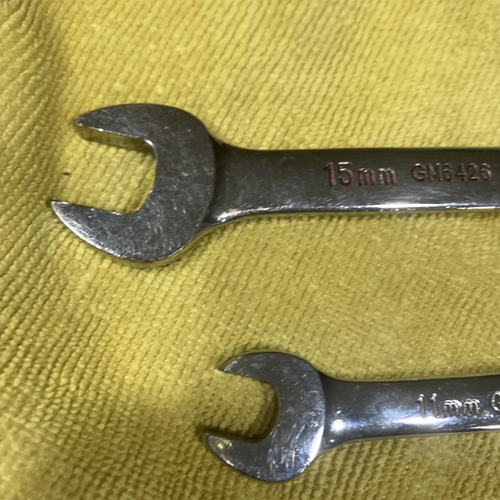 GM 6326 and GM6422 Power torque Open End Wrenches 11mm & 15mm