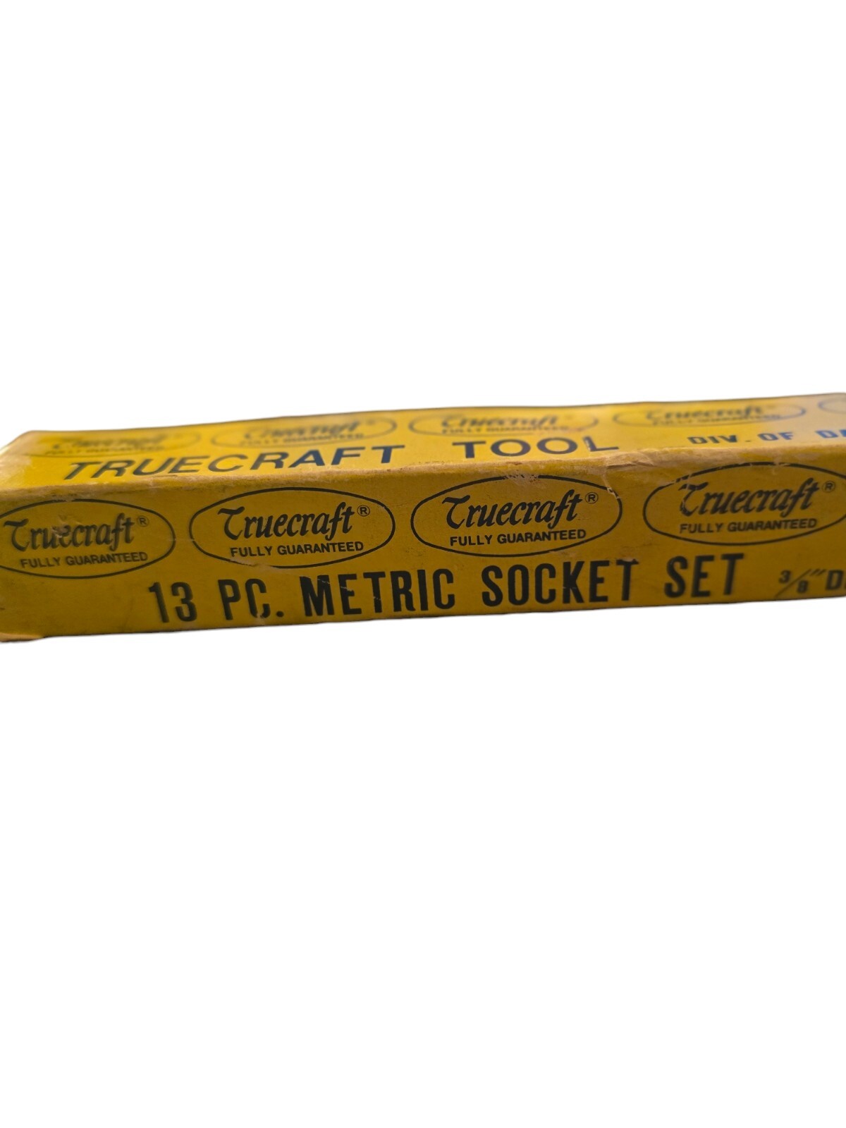 Truecraft 13 Pc. 3/8 inch Drive Metric Standard Socket Set GM300 New Never Used