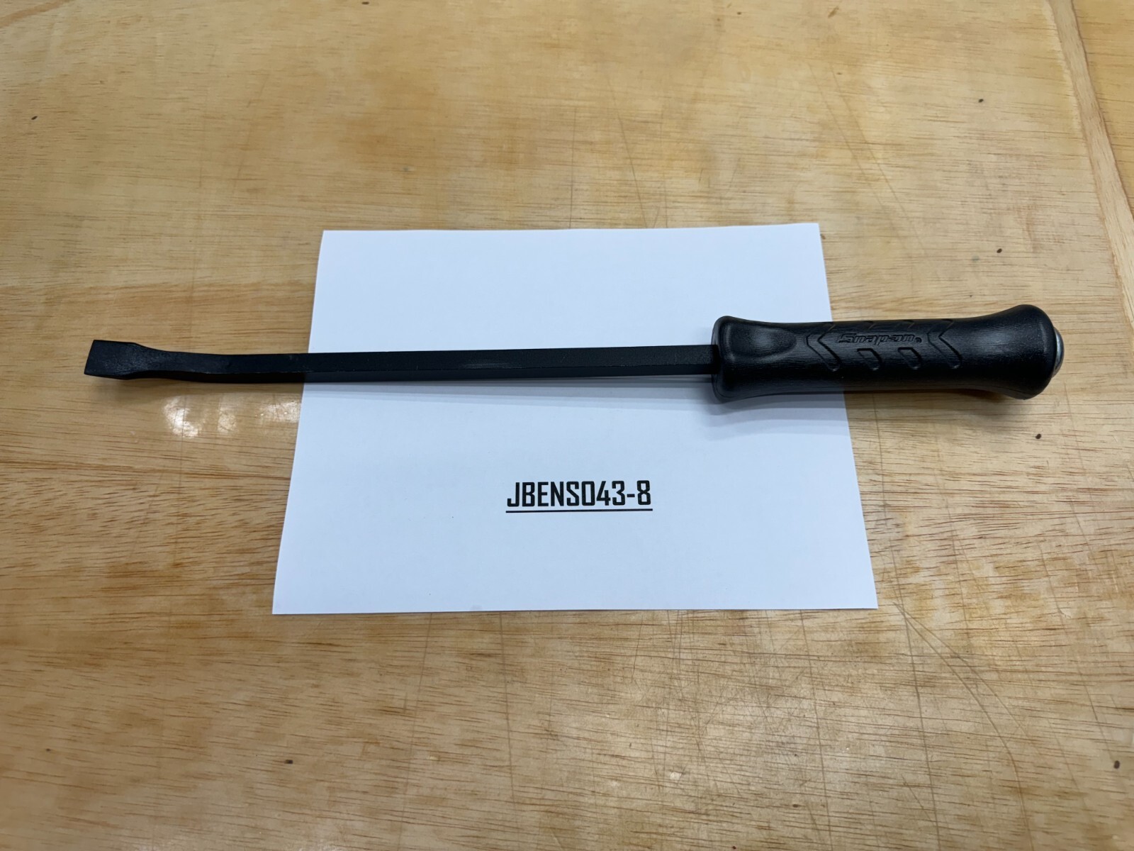 Snap-on Tools USA NEW DARK TITANIUM 18″ Length Steel Striking Pry Bar SPBS18ADT