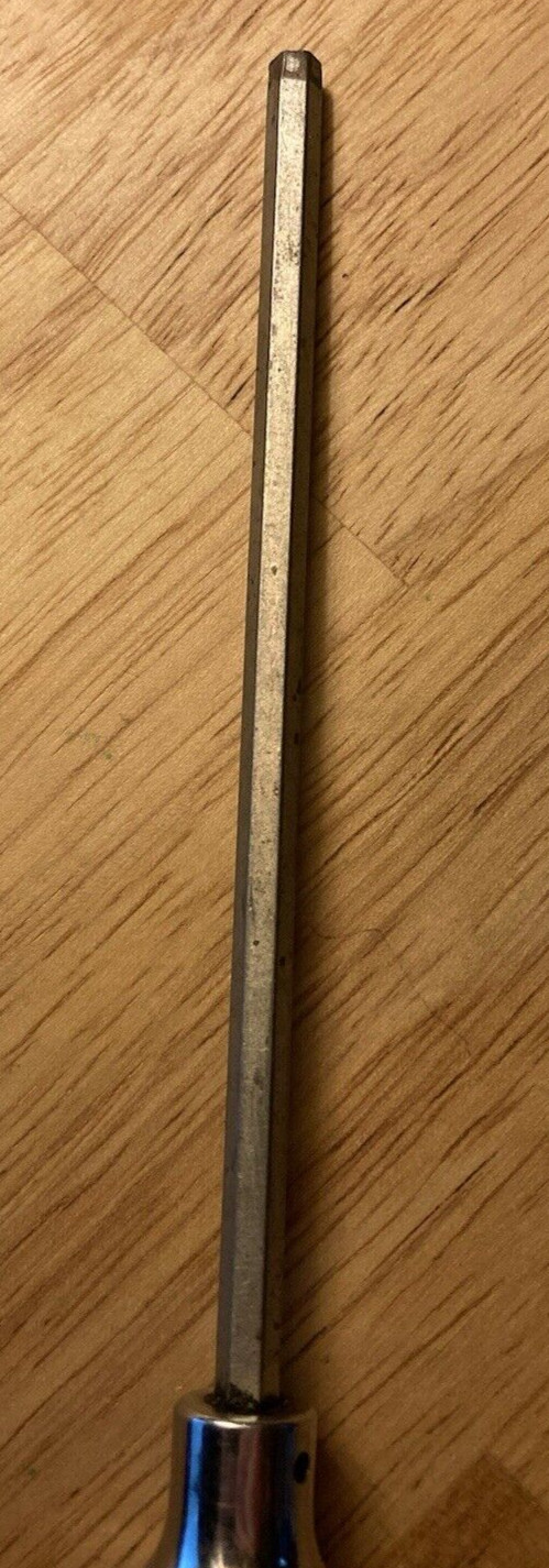 Snap-On Tools FAML 5 3/8″ Drive Metric 5 mm Long 6-inches Long Hex Socket Driver