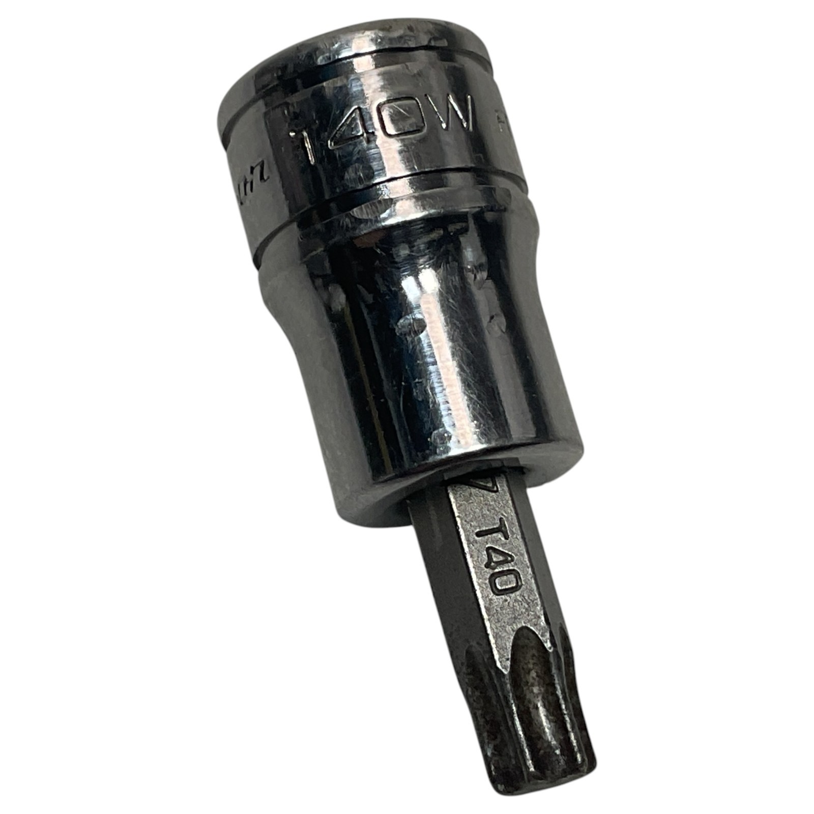 Snap-on Torx Bit Socket T40W 3/8″ Drive FTXB40E Sold As Pictured Mechanic Tool